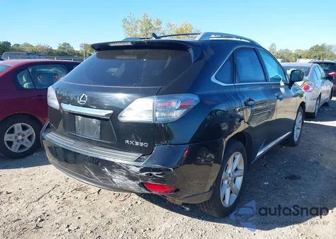 2011 Lexus Rx 350 from USA, damaged, VIN 2T2BK1BA5BC081905